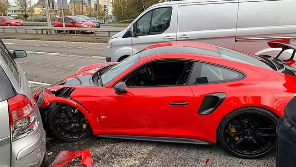 Buyer Crashes £200,000 Porsche During Test Drive Minutes Away From The Showroom