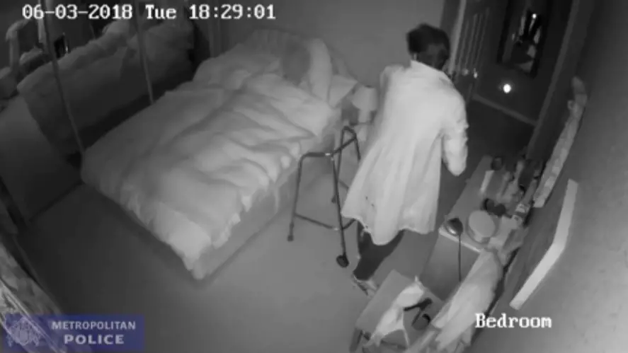 Shocking Footage Shows Thief Stealing From 90-Year-Old Woman With Alzheimer’s