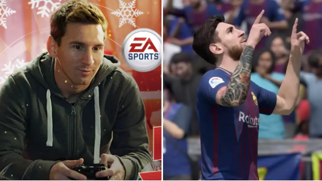 Who Lionel Messi Always Played As On FIFA