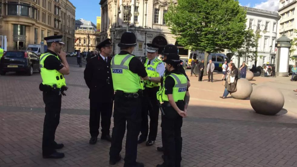 Armed Man Arrested At Birmingham Vigil For Manchester Terror Attack