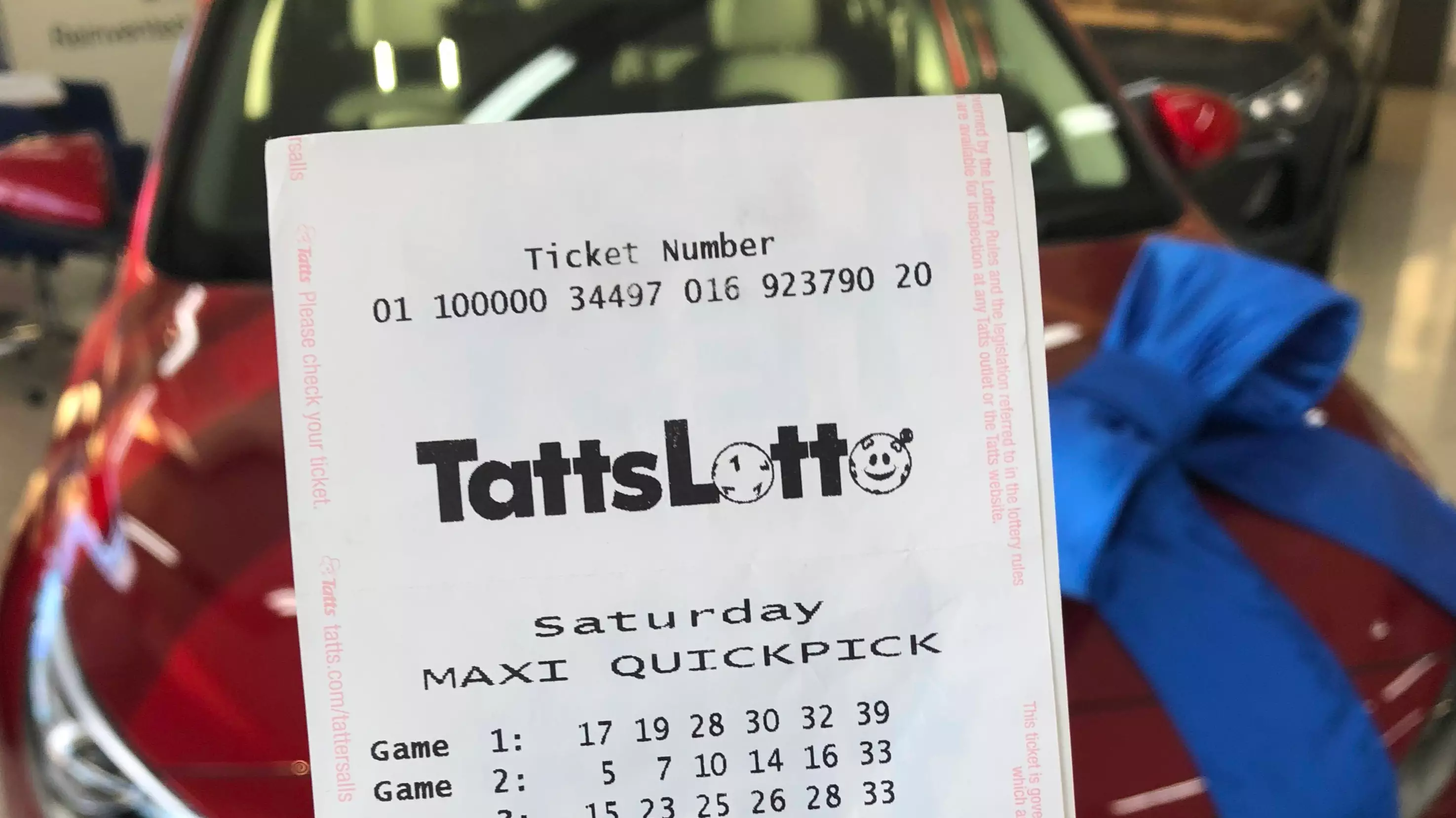 Tattslotto check discount ticket saturday