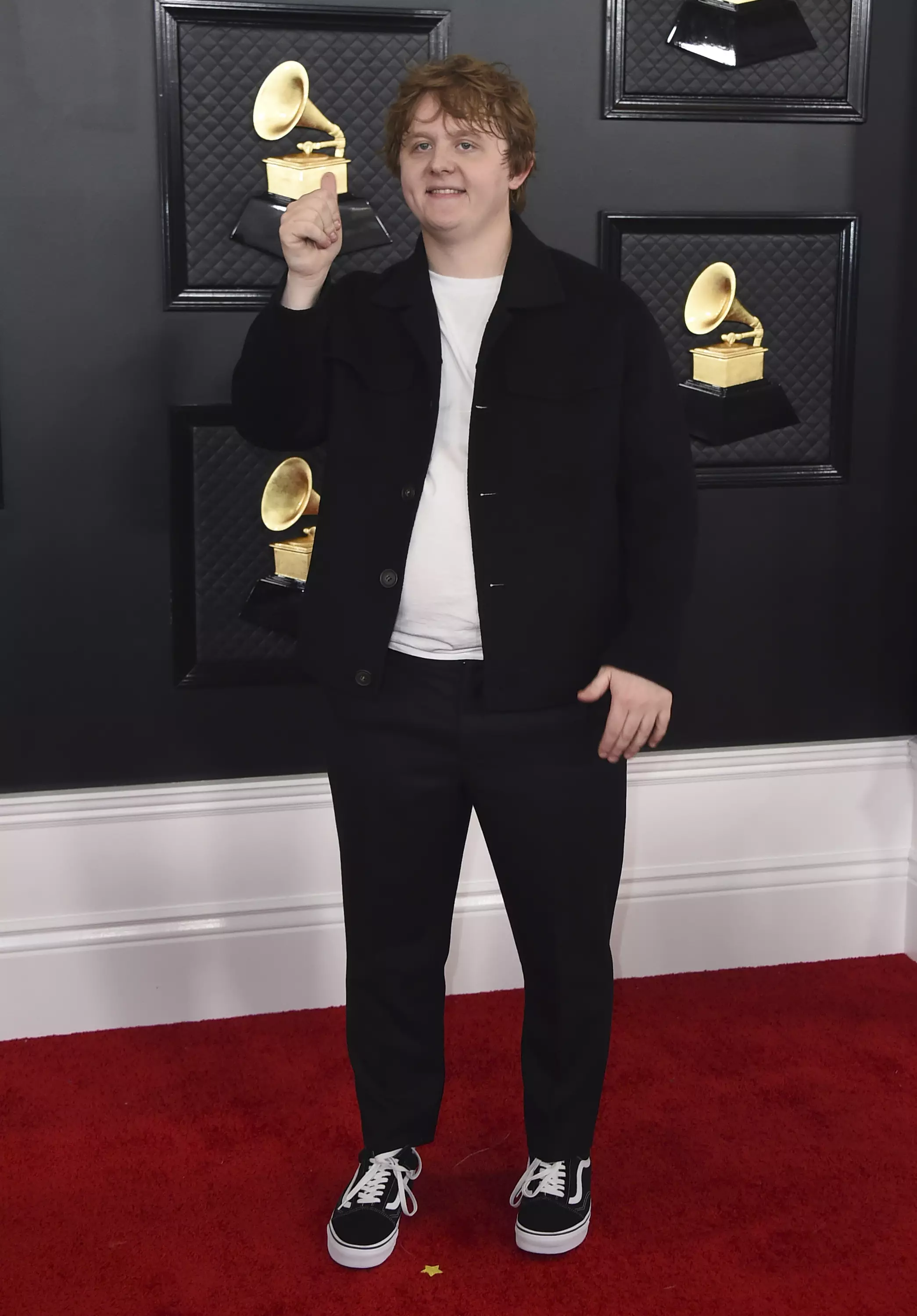 Lewis Capaldi says he was mistaken for a member of staff at the Grammys.