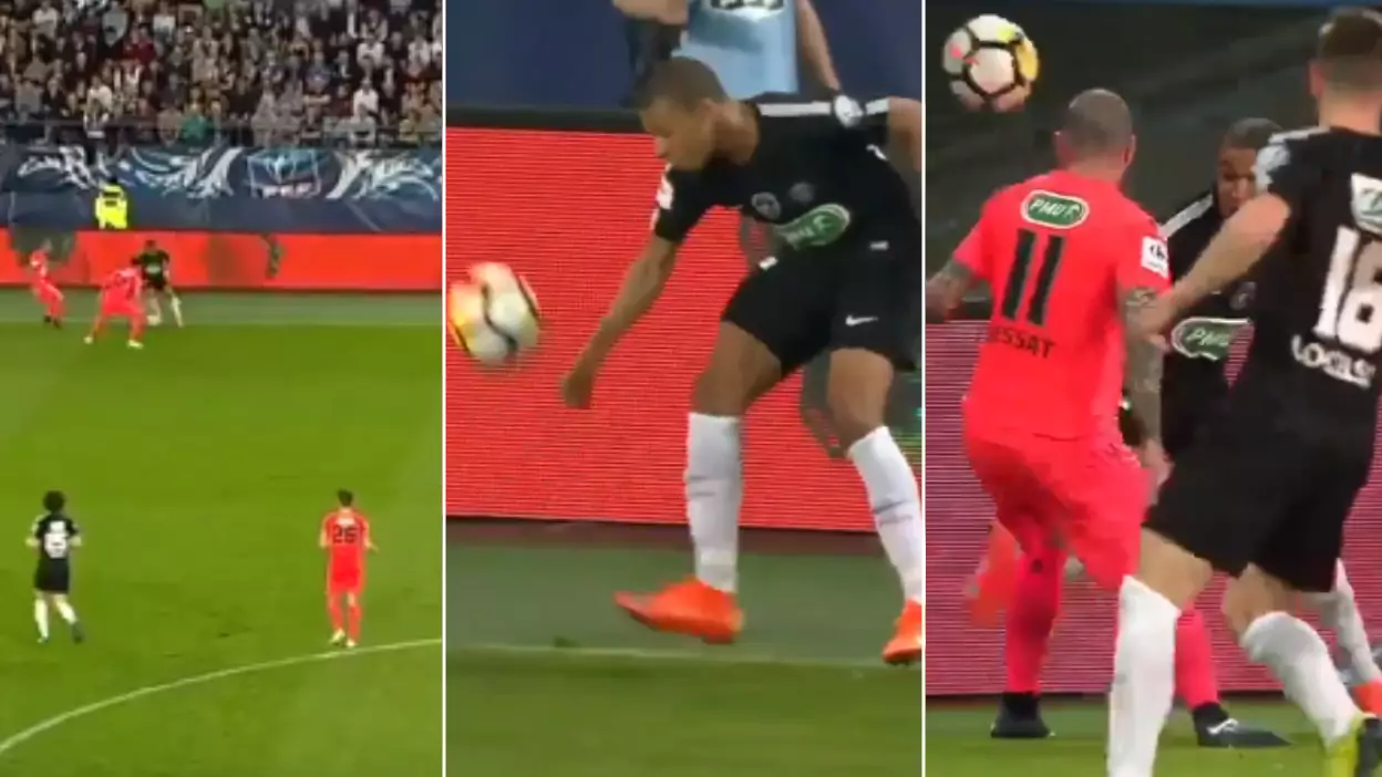Watch: Kylian Mbappe Produced A Dreamy Piece Of Skill To Chip Player During Game
