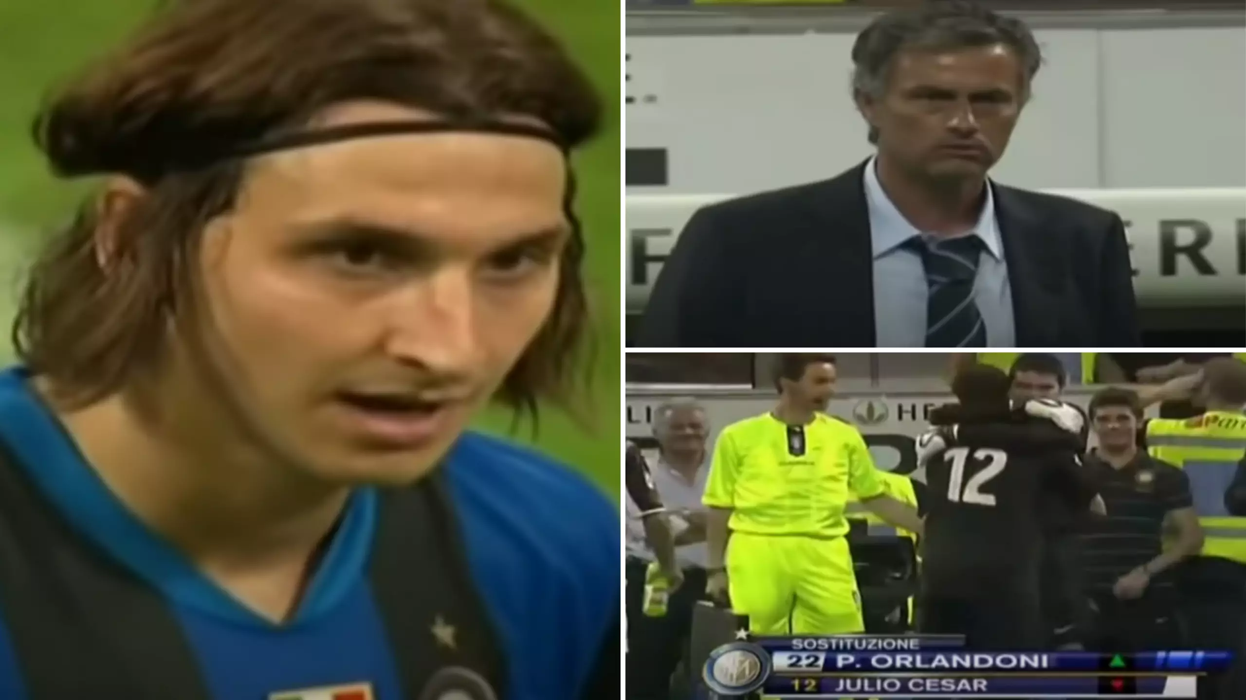 Sensational Footage Of Jose Mourinho's Finest Piece Of Sh*thousery Involves Ibrahimovic