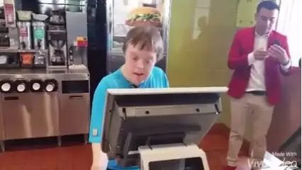 Woman With Down's Syndrome Retires With Heart Warming Party After 32 Years' Service At McDonald’s