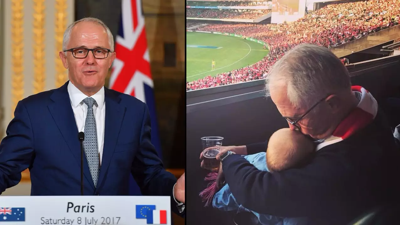 Crikey! Aussie Prime Minister Causes Controversy Over 'Baby And Beer' Picture