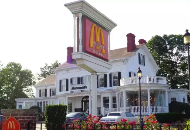 This branch in New York is often called the 'most beautiful' Maccies around.