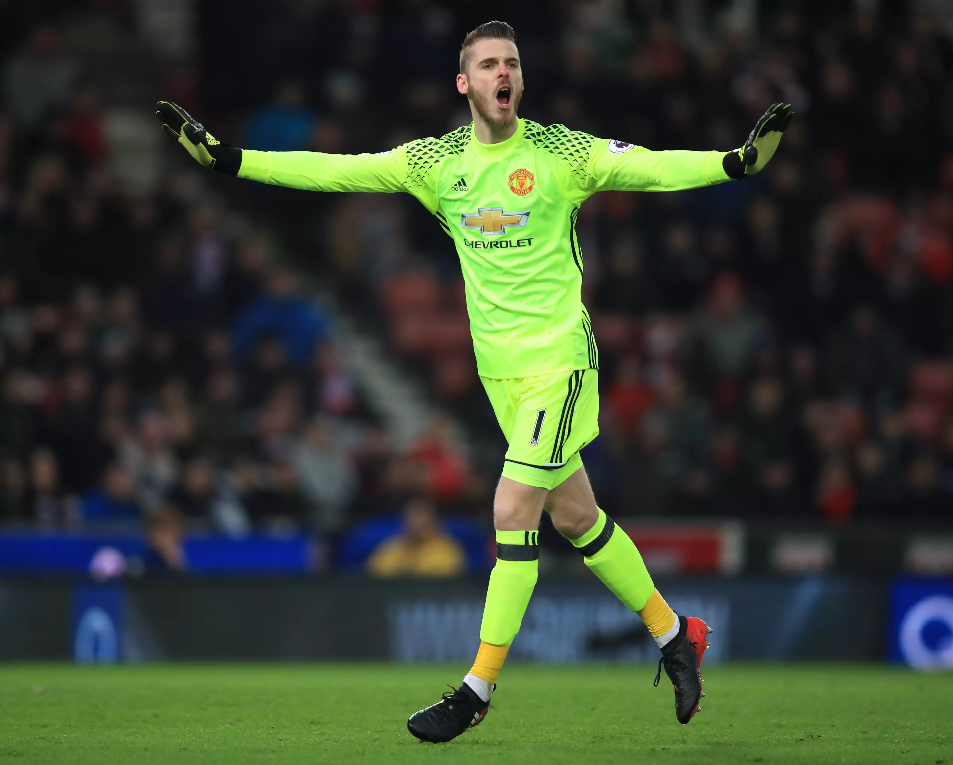 United fans will be so relieved if De Gea signs the new deal. Image: PA Images.