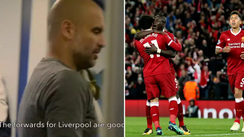 Liverpool Already Know Pep Guardiola Is Scared Of Their Attackers