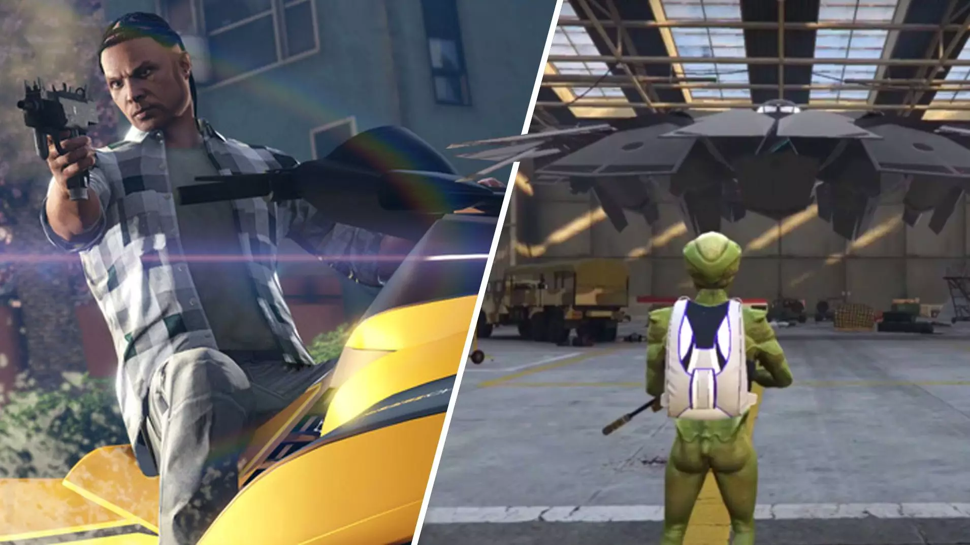 Grand Theft Auto Dataminers Discover And Play Hidden UFO Mission