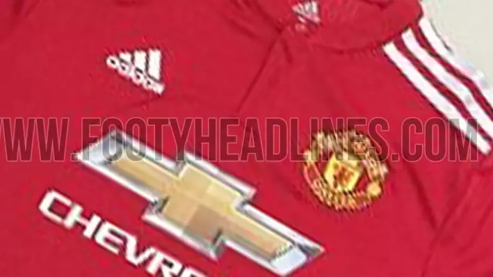 LEAKED: Manchester United's New Home Shirt For The 2017/18 Season