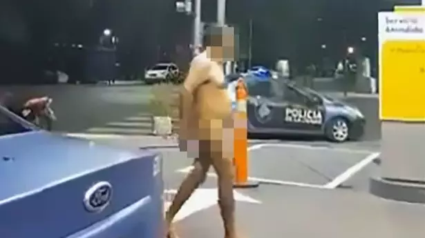 Naked Man Walks Into Petrol Station With Sex Toy Stuck In Anus 