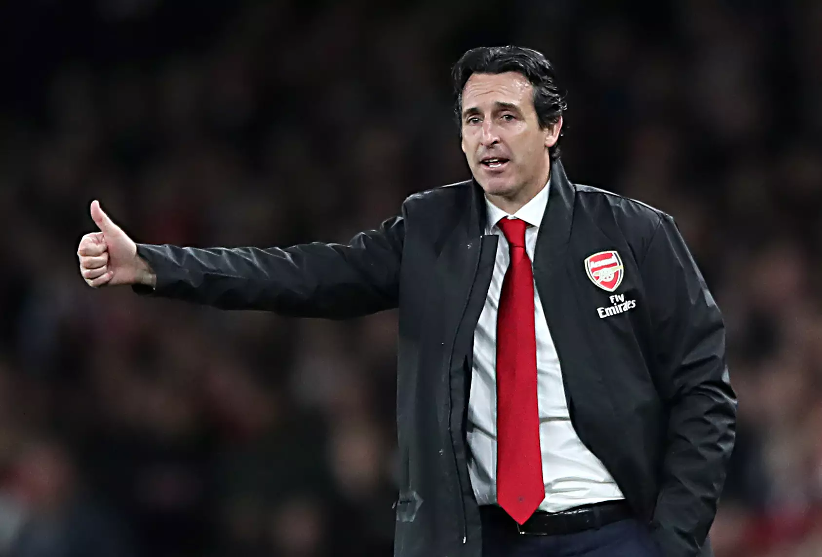 Things are going well for Emery so far. Image: PA Images