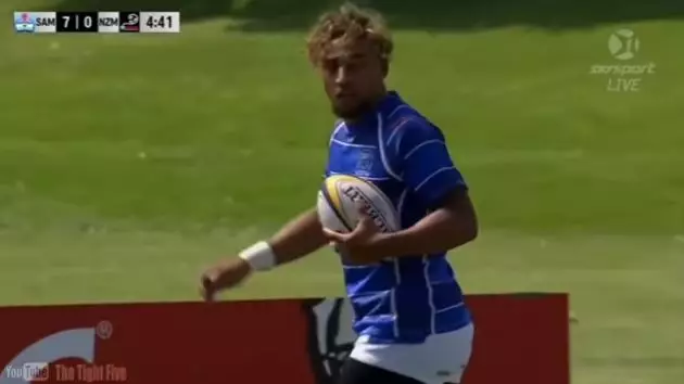 WATCH: 17 Year Old New Zealand Winger Is Ridiculously Quick