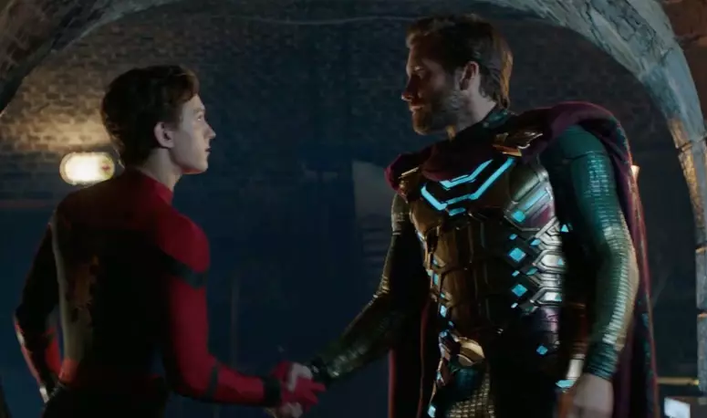 Tom Holland and Jake Gyllenhaal star in Spider-Man: Far from Home.