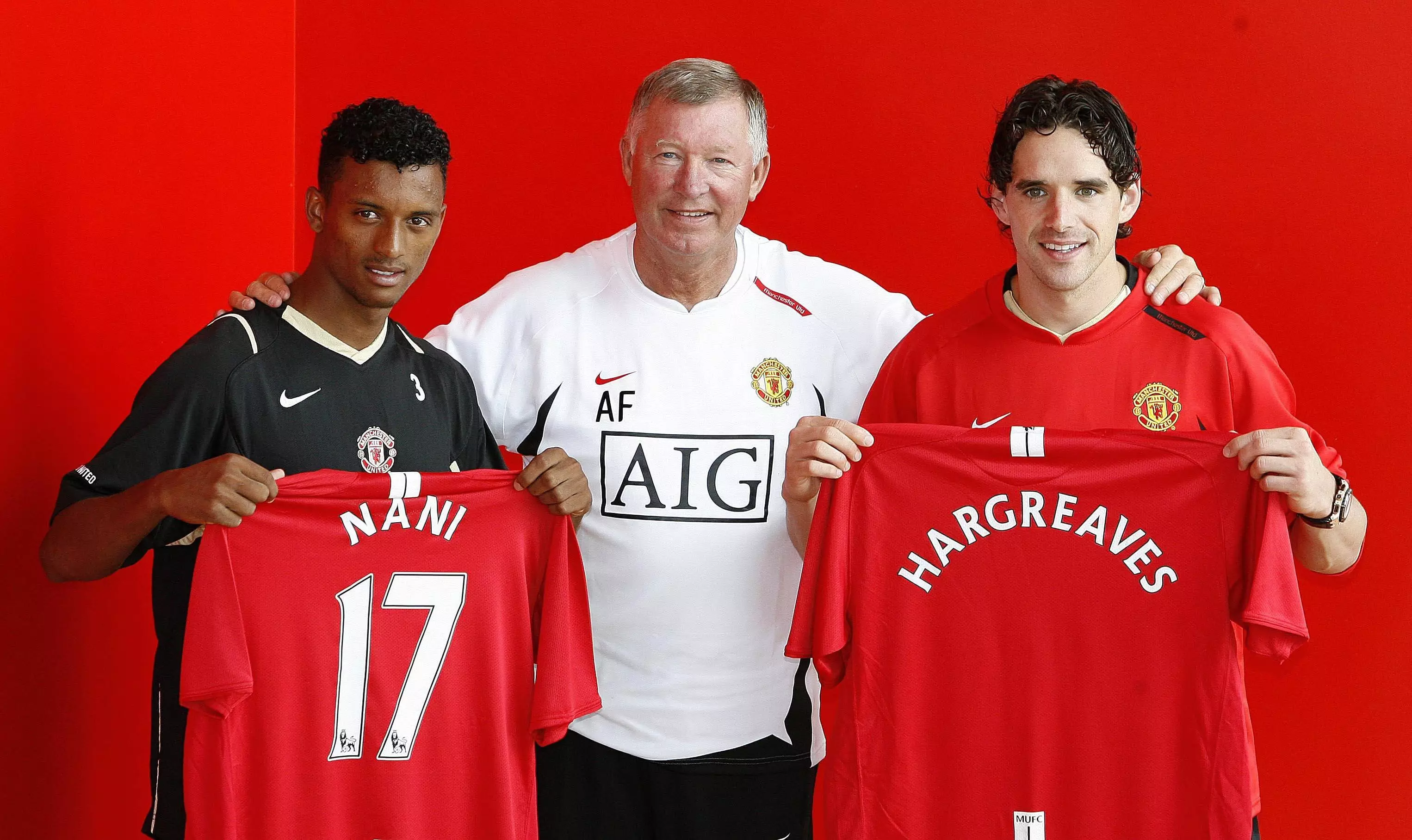 Hargreaves and Nani were essential to United's success. Image: PA Images