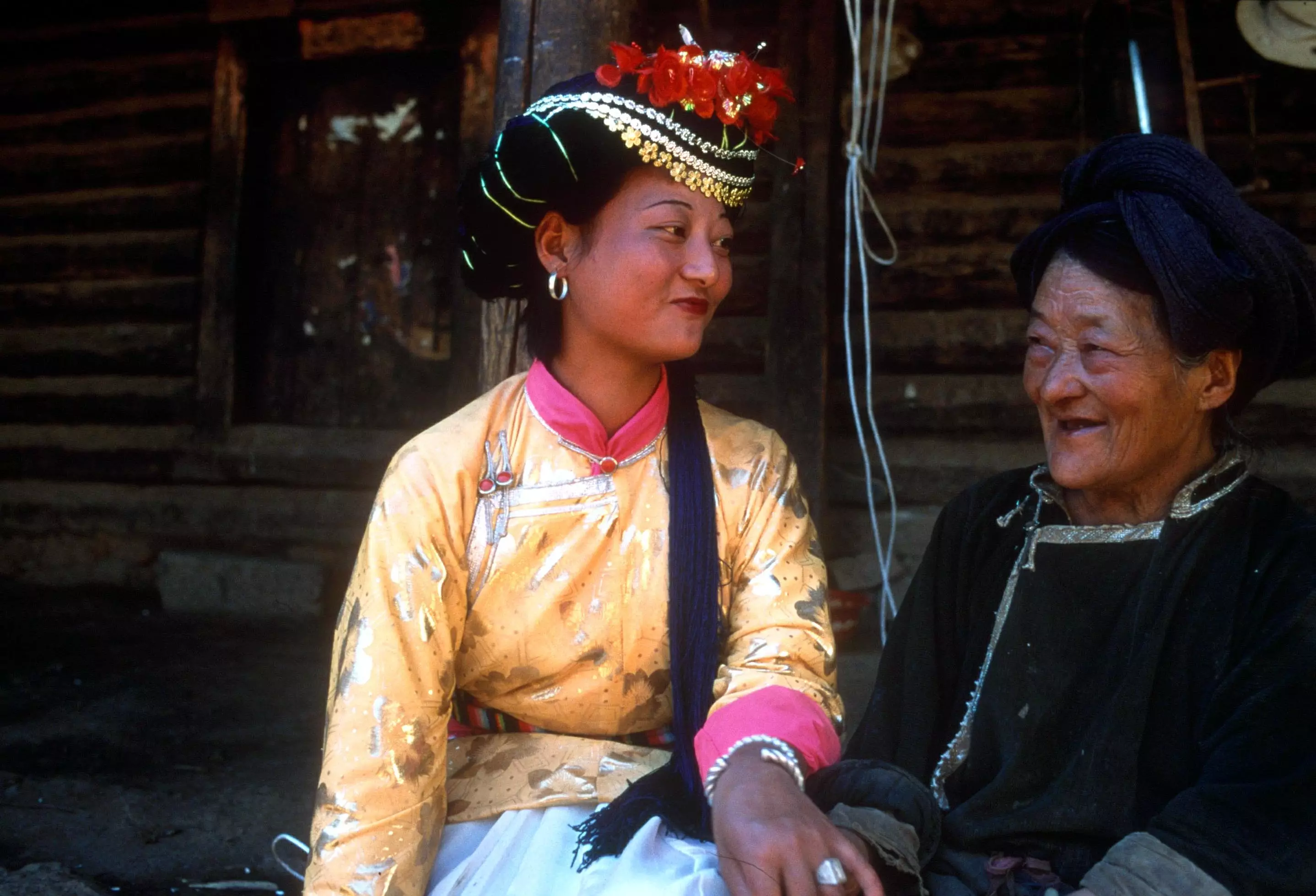 In the matrilineal Mosuo culture, grandmothers are the head of the household (