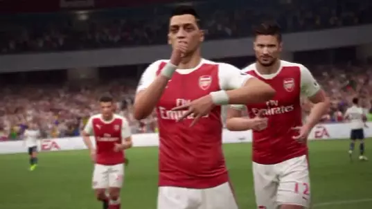 Manchester United Fans Are Furious With Mesut Ozil's FIFA 18 Card