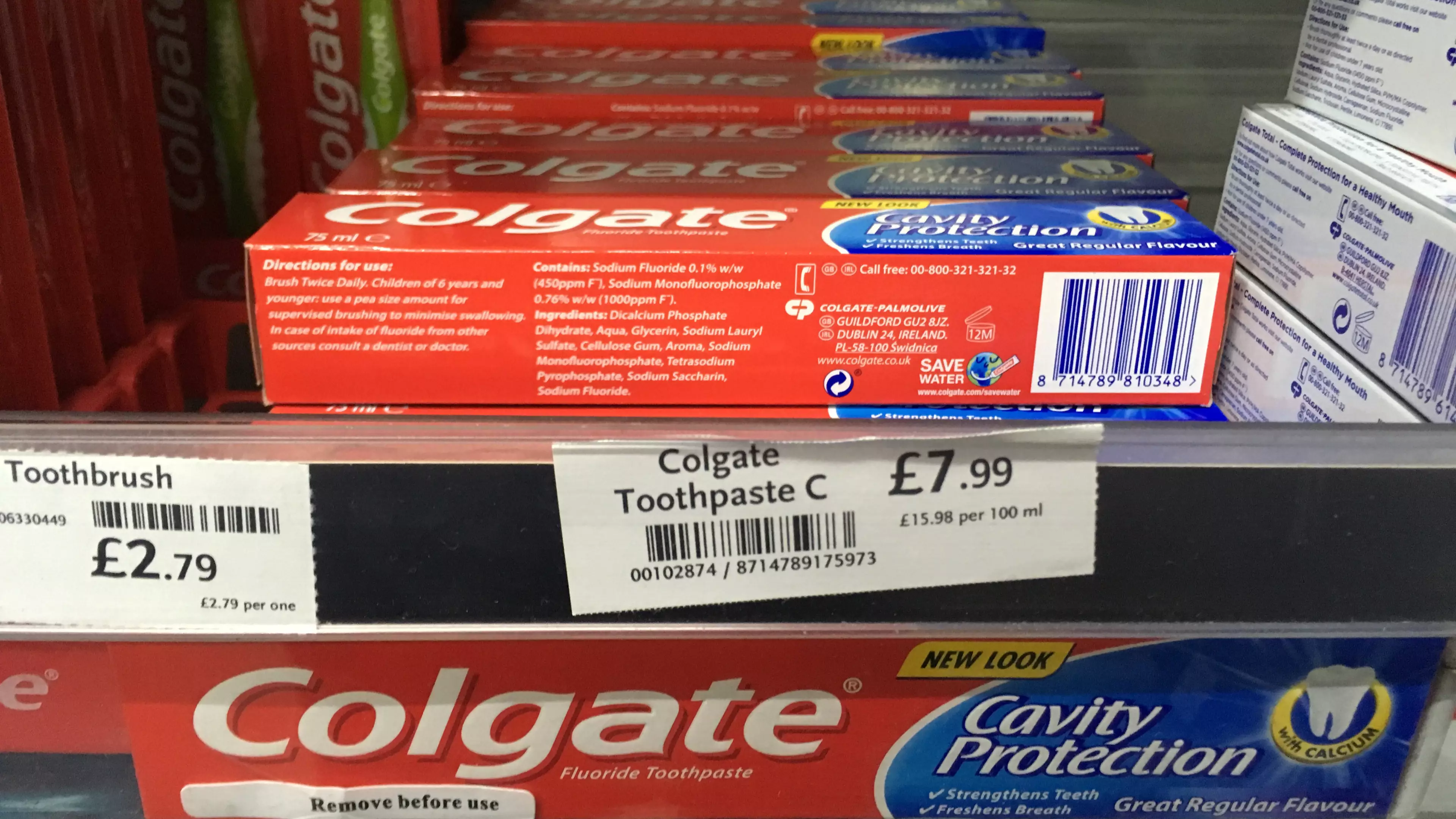 ​WH Smith Slammed For Selling Toothpaste For £7.99