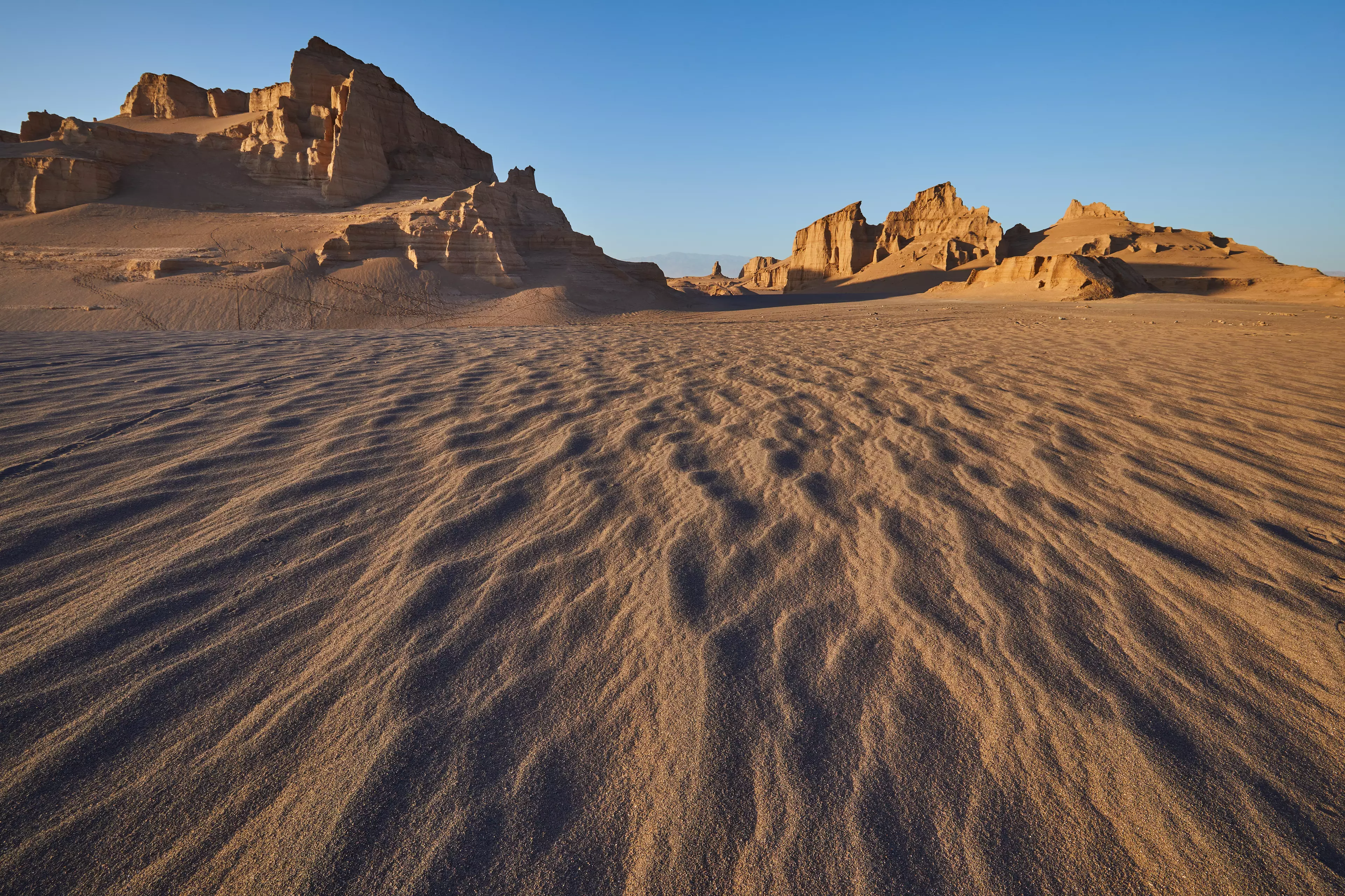 The Lut Desert.