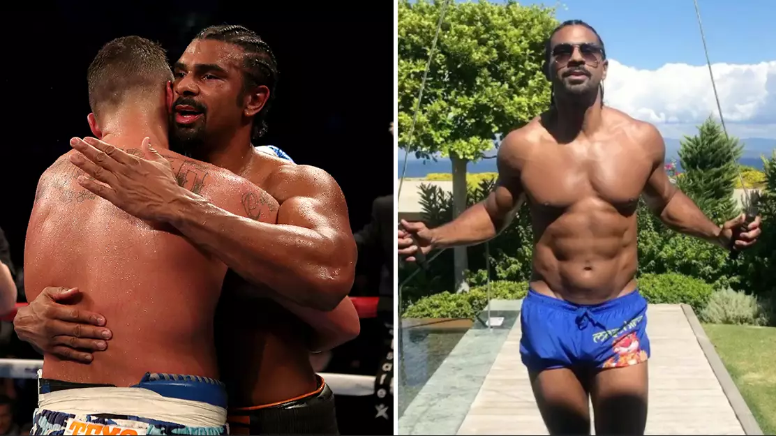 David Haye Pulled Out Of Tony Bellew Rematch After Failing Down Stairs 