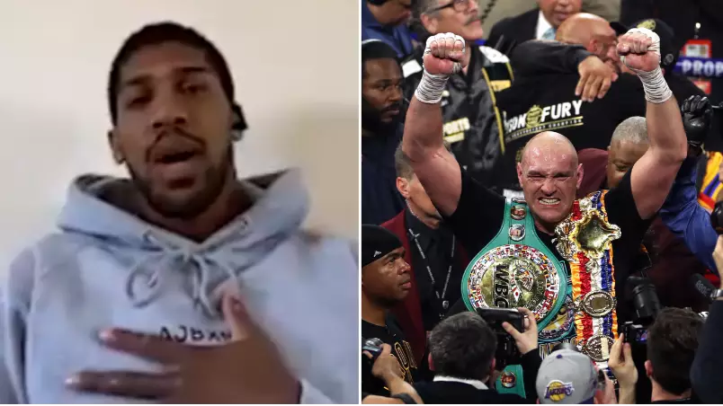 Tyson Fury Receives Fresh Call Out From Unified Heavyweight Champion Anthony Joshua