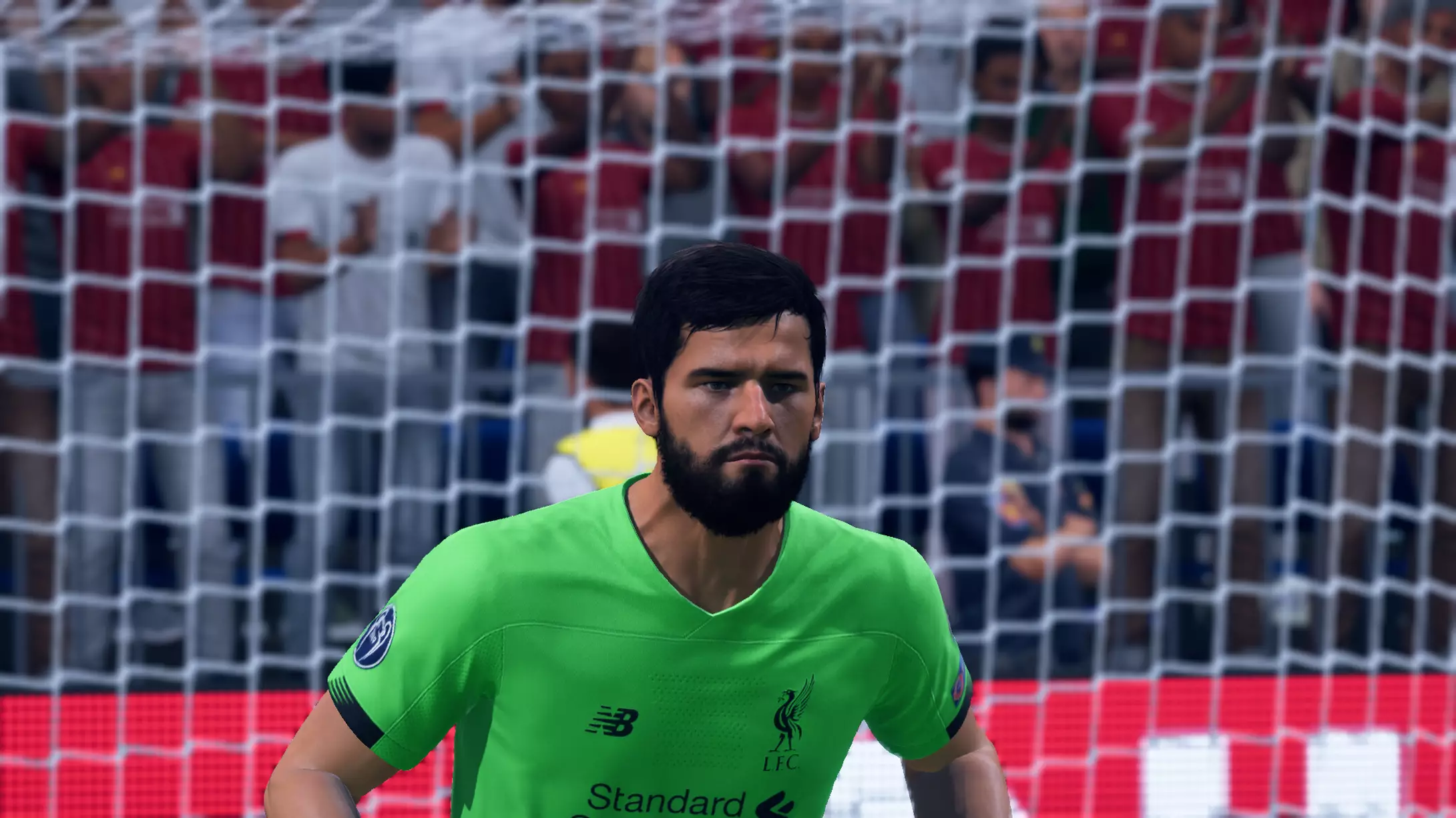 Alisson looks as good as he plays. Image: EA Sports/Liverpool Echo