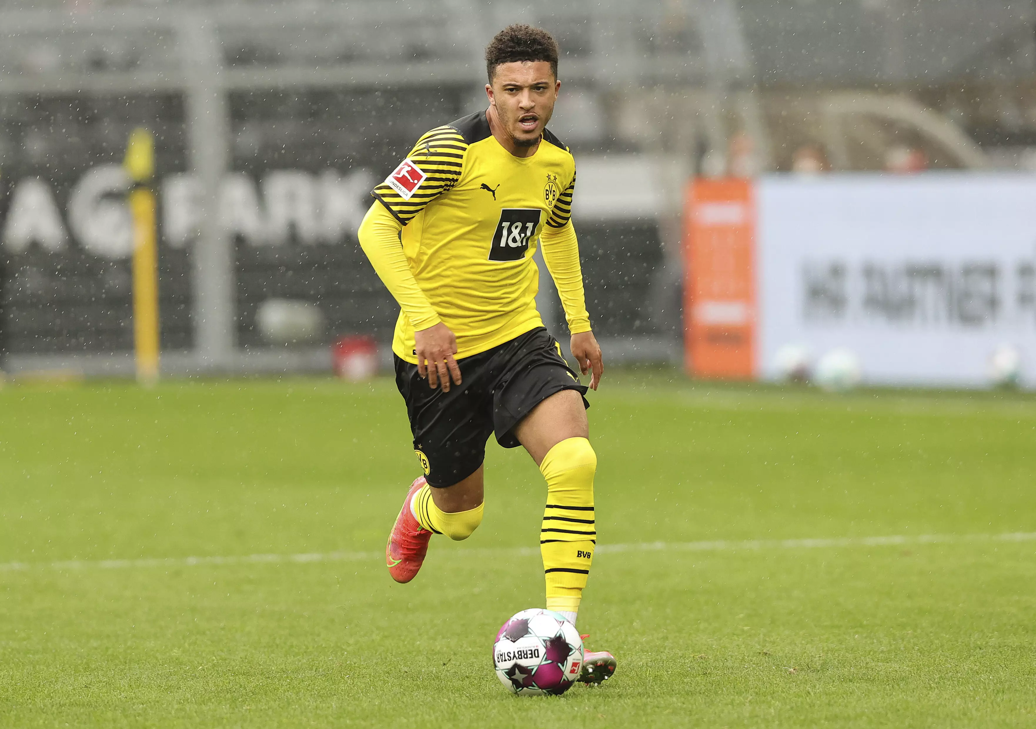 Sancho is expected to make the move to United this summer. Image: PA Images