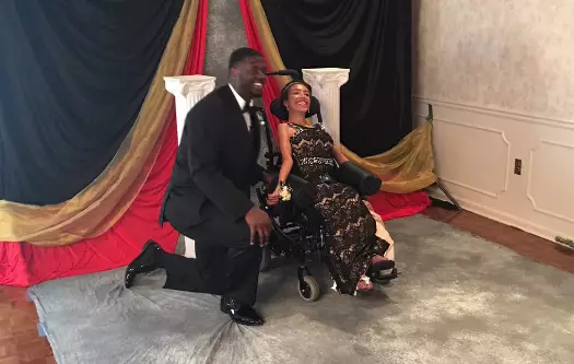 Cleveland Browns Player Takes Disabled Girl To Her Prom
