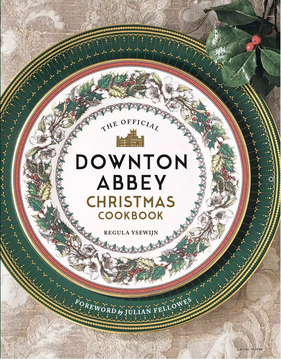 The 'Downton Abbey Christmas Cookbook' is out on October 21st (