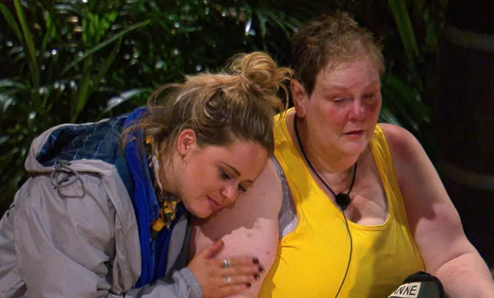 The pair grew close while appearing on I'm A Celebrity... Get Me Out Of Here! together.