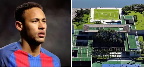 WATCH: Take A Look Inside Neymar's Utterly Ridiculous Mansion  