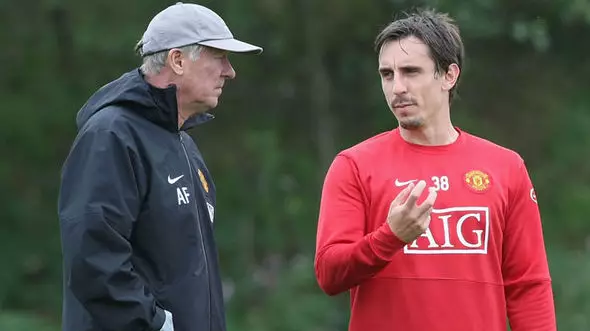 What Really Happened When Gary Neville Told Sir Alex Ferguson To "F**k Off"