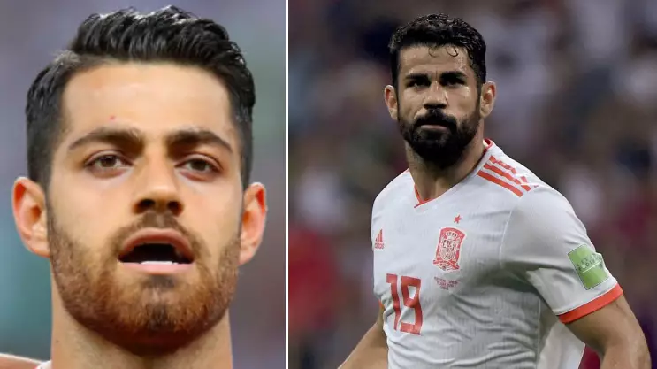 Iran Defender Accuses Diego Costa Of Doing Something Pretty Nasty During World Cup Clash