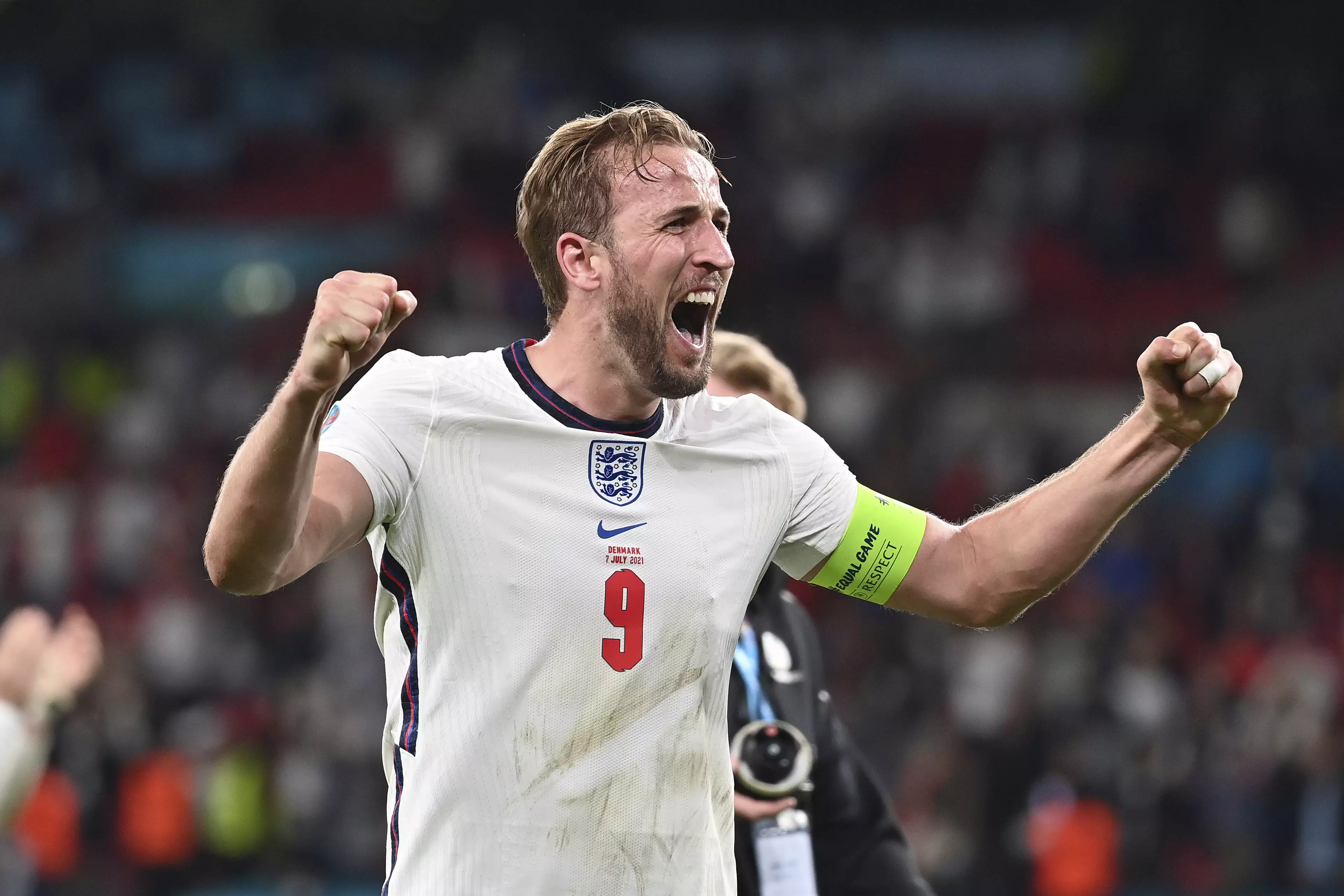 Harry Kane scored the winning goal in last night's semi-final.