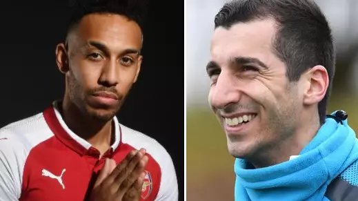 Aubameyang Reveals Phone Conversation With Mkhitaryan Before Completing Arsenal Transfer
