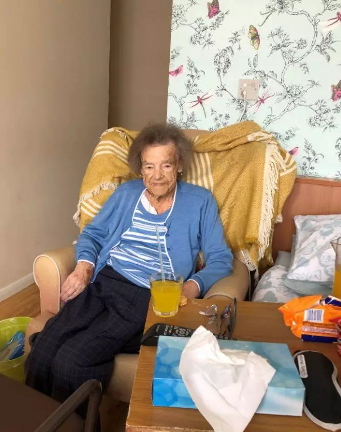 Betty's family said the burglars robbed her of her 'will to go on'.