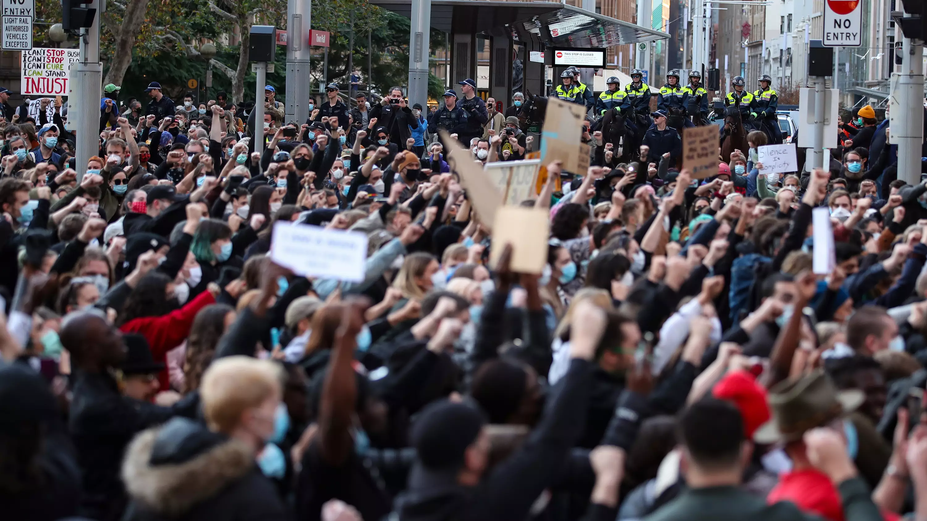 Police Warn They Will Fine Anyone Who Attends Today's Black Lives Matter Protest In Sydney