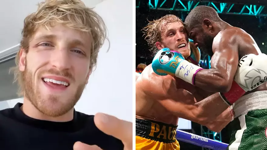Logan Paul Finally Responds To Conspiracy Theory That Floyd Mayweather Refused To Let Him Go Down