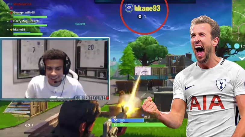 Harry Kane Is Now Playing Fornite With Dele Alli And 'He's Claiming All The Kills'