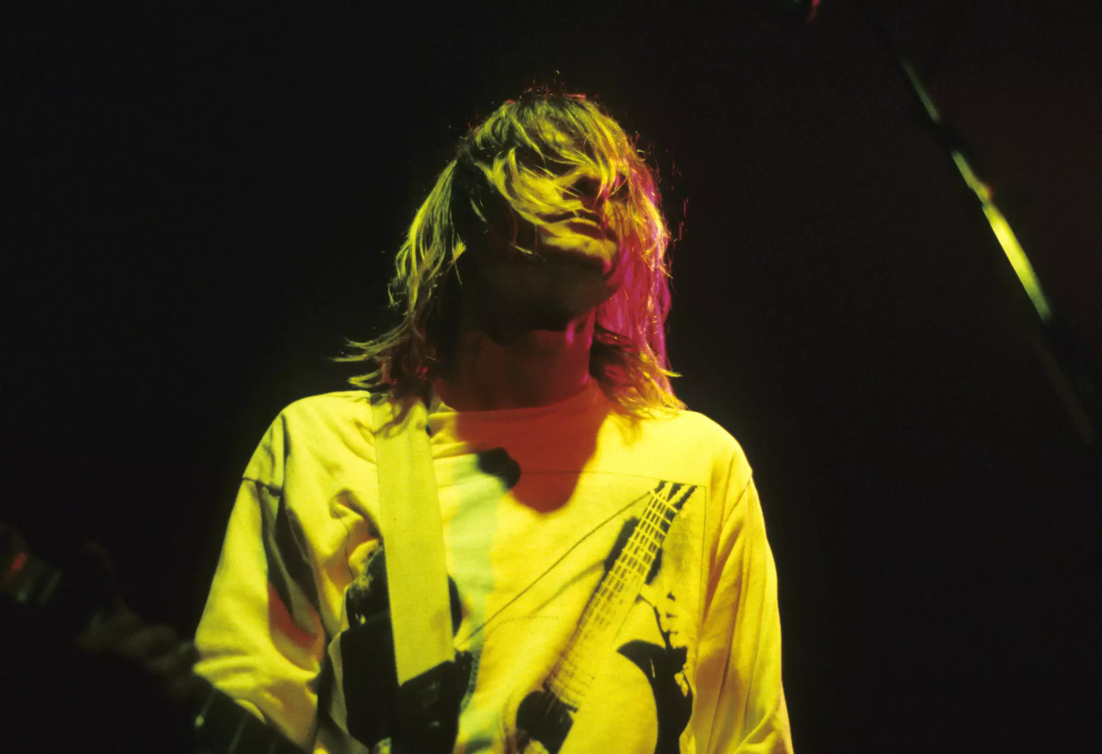 Late Nirvana singer Kurt Cobain.