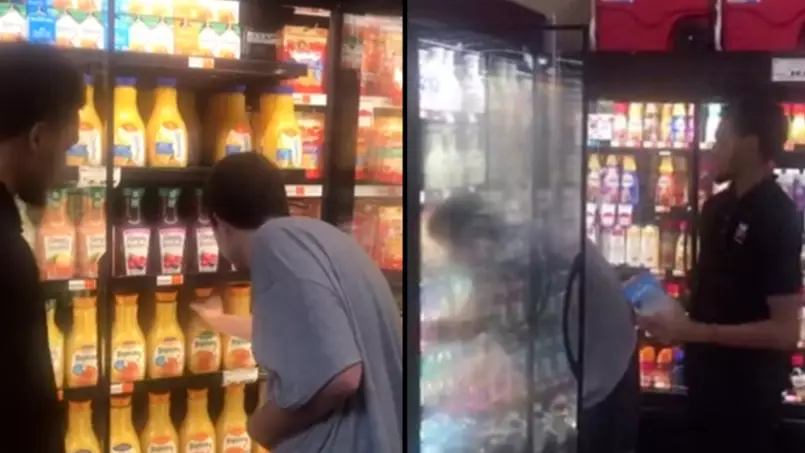 £80,000 Raised For Grocery Worker That Let Autistic Teen Help Him Stack Shelves