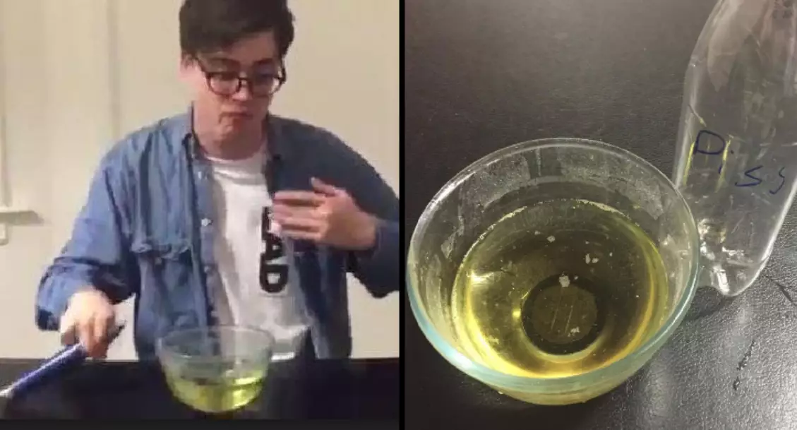 We Found Out The Hard Way It's Never A Good Idea To Drink Your Piss