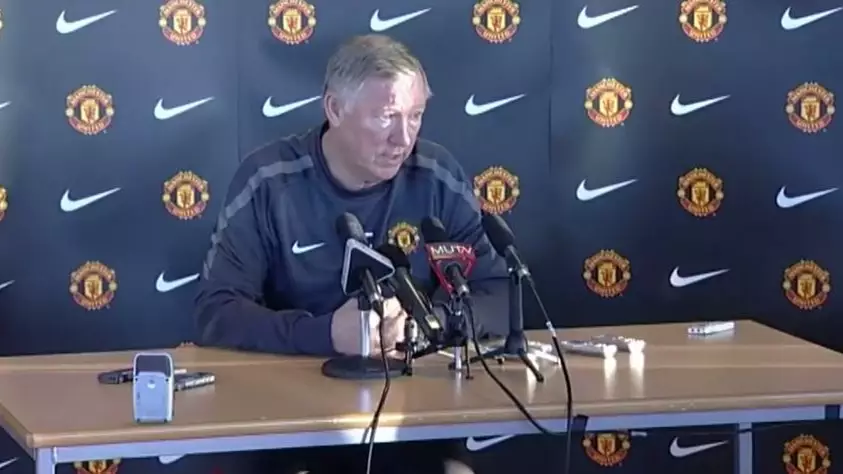 When Sir Alex Ferguson Ripped Into Journalists For 'Twisting' The Truth