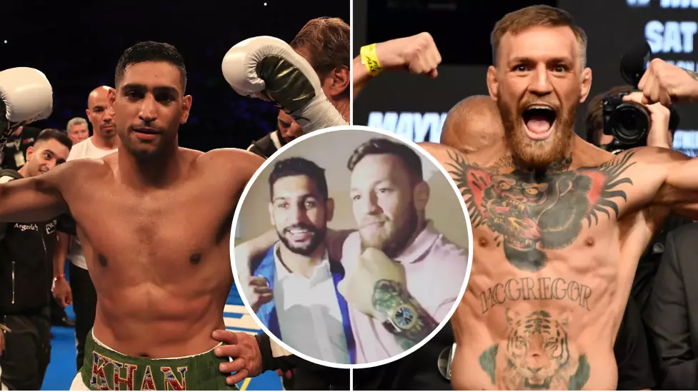 Amir Khan Wants To Fight Conor McGregor After Terrence Crawford
