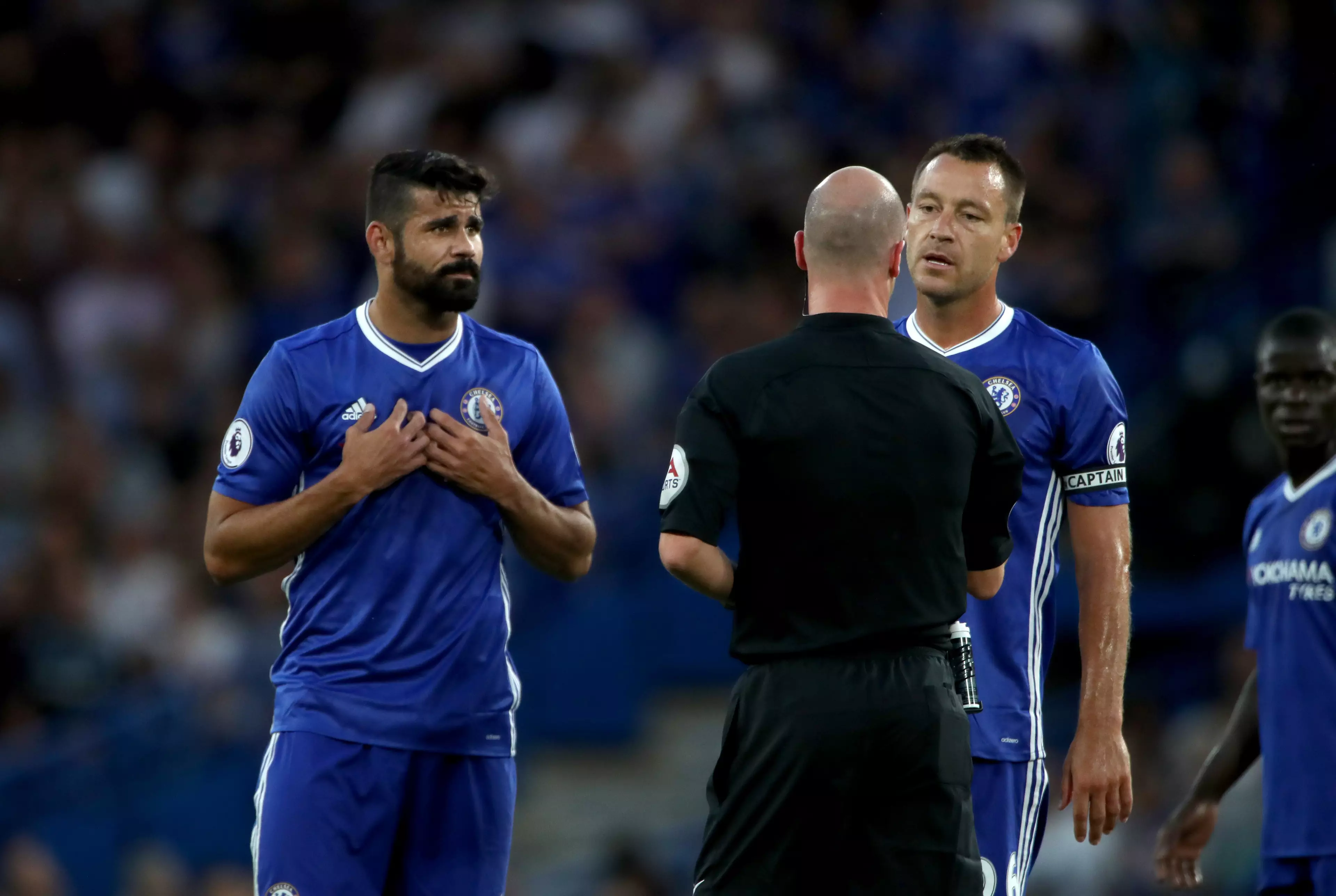 Diego Costa Thinks That Referees Are After Him