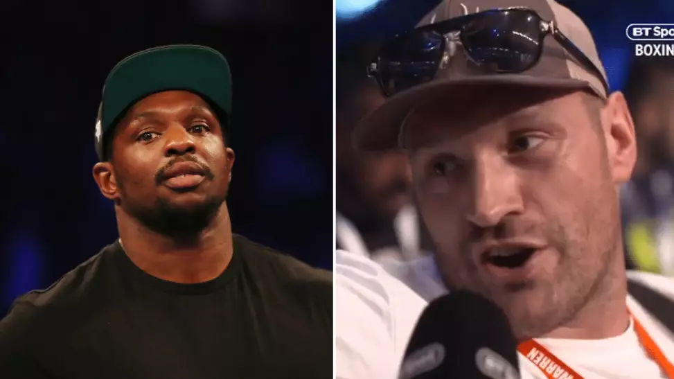 Tyson Fury Hilariously Responds To Dillian Whyte's Outrageous Sparring Claims 