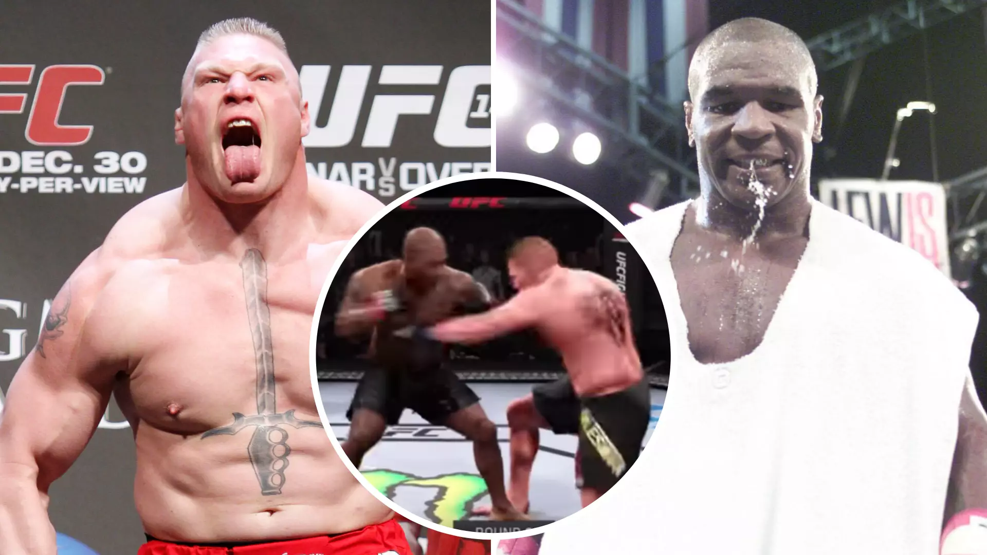 YouTuber’s UFC Simulation For Mike Tyson Vs Brock Lesnar Ends In A Brutal Knockout