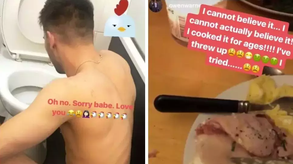 'Hollyoaks' Actor Gives Her Boyfriend Food Poisoning With Raw Chicken