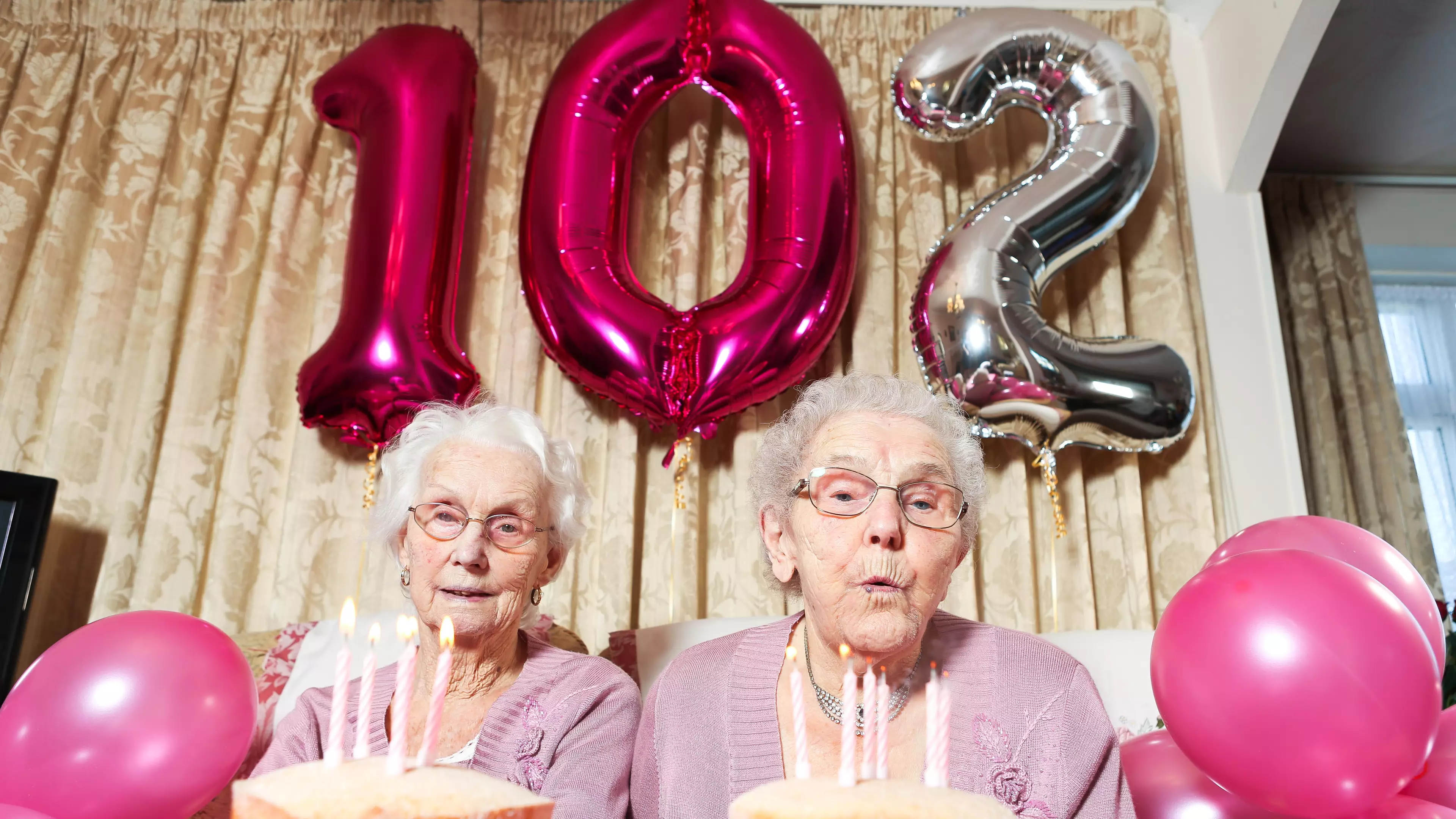 Britain's Oldest Twins Celebrating Their 102nd Birthday Share Secrets To Staying Young